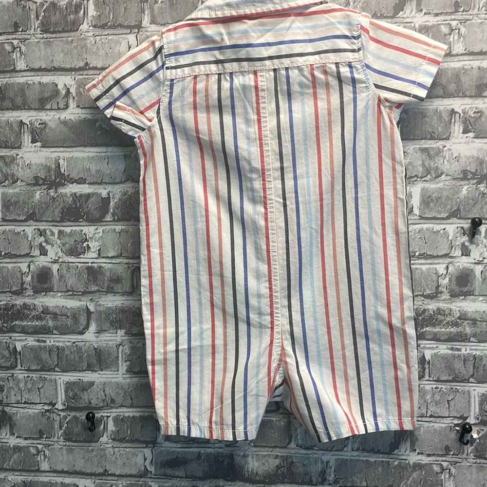 Baby‎ GAP Kids Multicolor Striped Button Down Shirt - Picture 4 of 5
